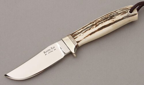 Randy Lee Lil' Buddy with Stag Handle handle material - Obverse Side - Item #KLC10206