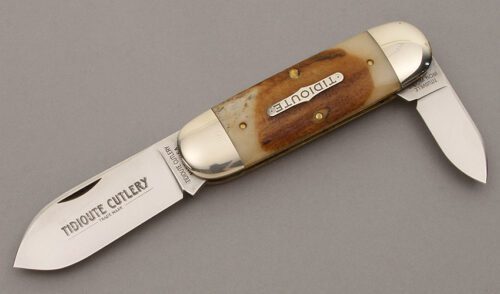 Great Eastern Cutlery 362280 Tidioute Sunfish with Frontier Bone Scales handle material - Obverse Side - Item #KLC10217
