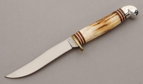 Marble's Knives Sportsman 62 with Stag Handle handle material - Obverse Side - Item #KLC10270