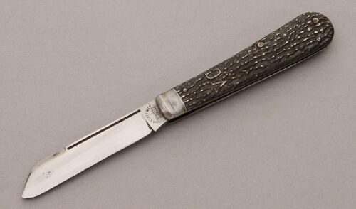 Vom Cleff & Co. Slip Joint Folder with Cast Steel Handles handle material - Obverse Side - Item #KLC10280