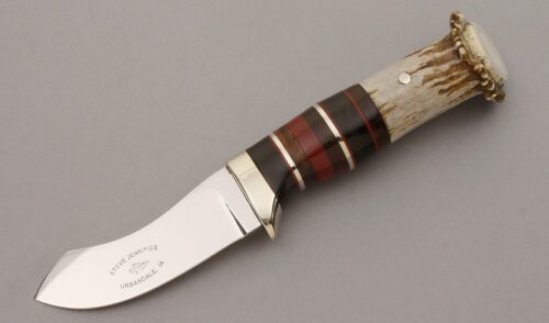 Steve Jennings Skinner with Stacked Handle handle material - Obverse Side - Item #KLC10315