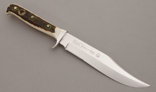 Puma Knives 6396 Bowie with Handle Scales handle material - Obverse Side - Item #KLC10331