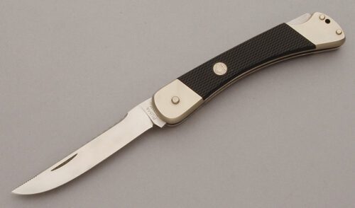 Puma Knives 870 Fishing Knife with Aluminum Frame handle material - Obverse Side - Item #KLC10335