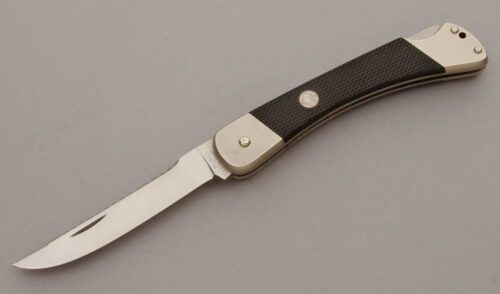 Puma Knives 870 Lockback Fish Knife with Aluminum Frame handle material - Obverse Side - Item #KLC10338