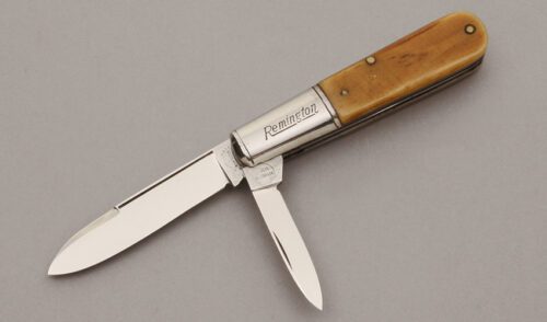 Remington Knives Barlow with Smooth Bone Handle Scales handle material - Obverse Side - Item #KLC10454