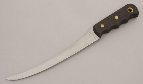 Knives of Alaska Coho Fillet Knife with Suregrip Handle handle material - Obverse Side - Item #KLC10495