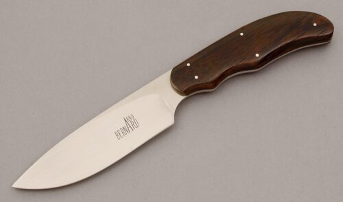 Arno Bernard Hunter with Ebony Wood Handle Scales handle material - Obverse Side - Item #KLC10601
