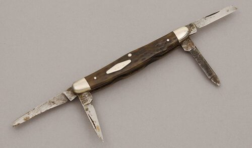 Case Cutlery Swell Center Congress with F handle material - Obverse Side - Item #KLC10721
