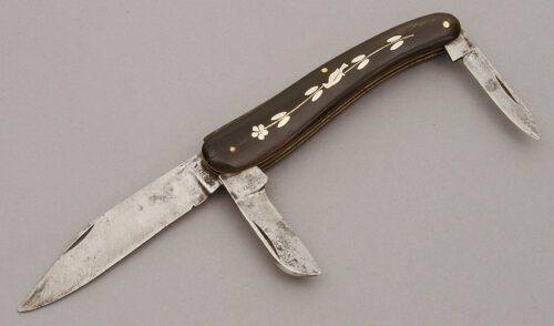 Austria Stockman with Cattle Horn Handle Scales handle material - Obverse Side - Item #KLC10740