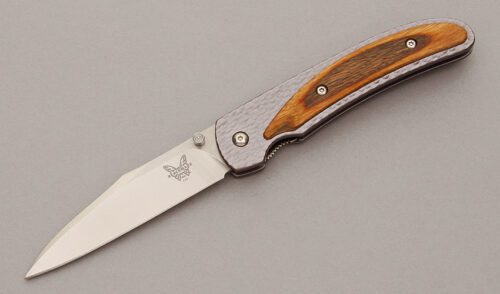 Benchmade Knives 440 Osborne Opportunist Folder with Anodized Aluminum Frame handle material - Obverse Side - Item #KLC11032