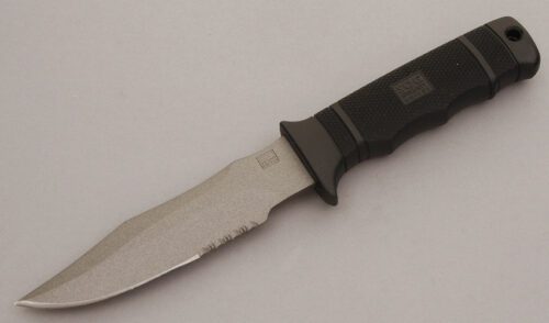 Sog Knives M37 Seal Pup with FRN Handle handle material - Obverse Side - Item #KLC11145