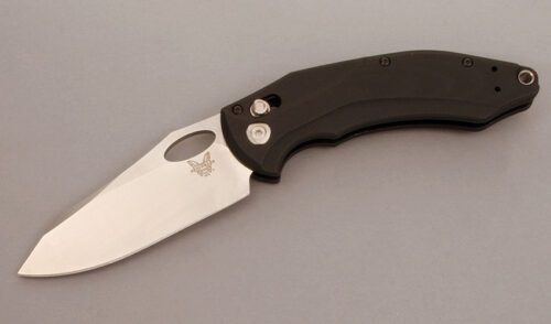 Benchmade Knives 808 Loco Axis Lock with Black G-10 Scales handle material - Obverse Side - Item #KLC11206