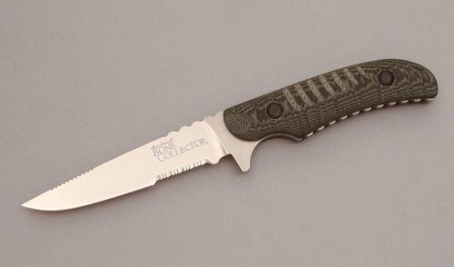 Benchmade Knives 15000s-1 Bone Collector with Machined G-10 Handle Scales handle material - Obverse Side - Item #KLC11213