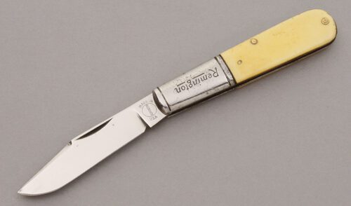 Remington Knives Barlow with Smooth Bone Handle Scales handle material - Obverse Side - Item #KLC11284