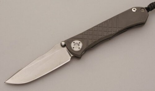 Chris Reeve Umnumzaan with Titanium Frame handle material - Obverse Side - Item #KLC11375