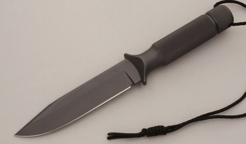 Chris Reeve Shadow IV with A2 Steel Tube Handle handle material - Obverse Side - Item #KLC11380