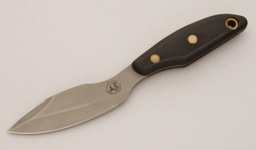 Knives of Alaska Yukon Belt Knife with Sure Grip Scales handle material - Obverse Side - Item #KLC11536
