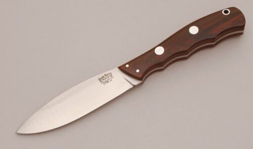 Bark River Knife & Tool Canadian Special with Cocobolo Wood Handle Scales handle material - Obverse Side - Item #KLC11675