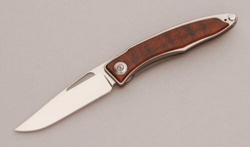 Chris Reeve Knives Mnandi Framelock Folder with Titanium Frame handle material - Obverse Side - Item #KLC11695