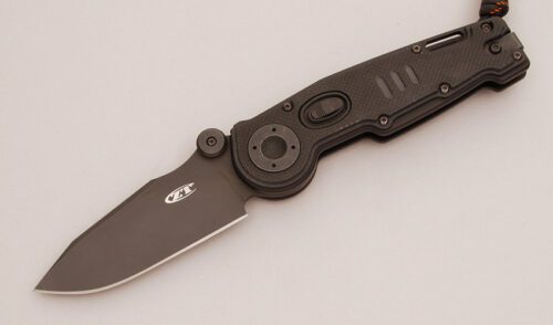 Zero Tolerance Knives 0500 G&G Hawk MUDD Folder with Anodized Aluminum Frame handle material - Obverse Side - Item #KLC11700
