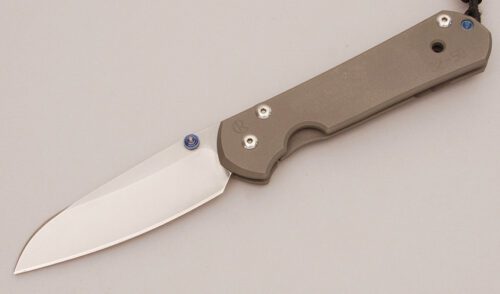 Chris Reeve Knives Large Sebenza Insingo Framelk with Titanium Frame handle material - Obverse Side - Item #KLC11703