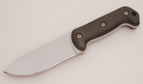 Ethan Becker BK-2 Companion with Black Urethane Polymer Scales handle material - Obverse Side - Item #KLC11712