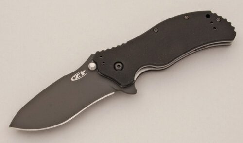 Zero Tolerance Knives 0350 Onion Speed Safe Folder with Black G-10 Scales handle material - Obverse Side - Item #KLC11816