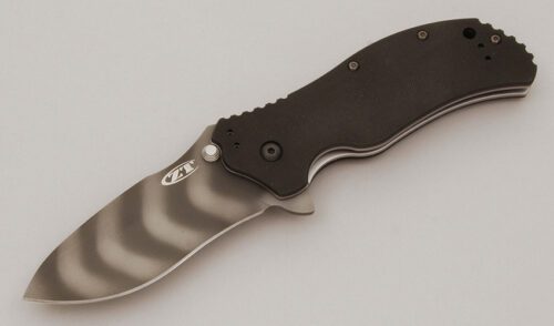 Zero Tolerance Knives 0350TS Onion Speed Safe Folder with Black G10 Scales handle material - Obverse Side - Item #KLC11817