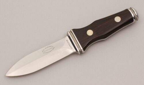 A.G. Russell 1977 Sting with Rosewood Handle Scales handle material - Obverse Side - Item #KLC11841