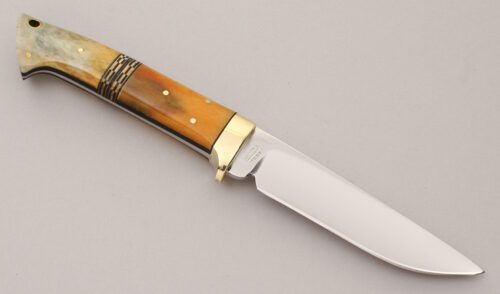R.W. Wilson Hunter with Smooth Bone Handle Scales handle material - Obverse Side - Item #KLC11900