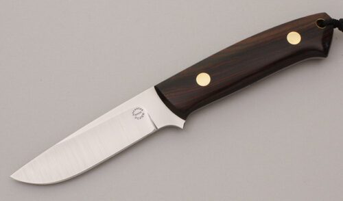 Dozier Knives Buffalo River Hunter with Cocobolo Wood Scales handle material - Obverse Side - Item #KLC11929