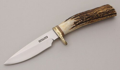 Randall Knives Model 26 Pathfinder with Stag Handle handle material - Obverse Side - Item #KLC11951