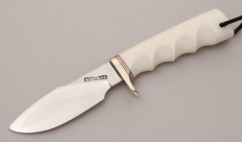 Randall Knives A.G. Russell Special with Ivorite Handle handle material - Obverse Side - Item #KLC12107
