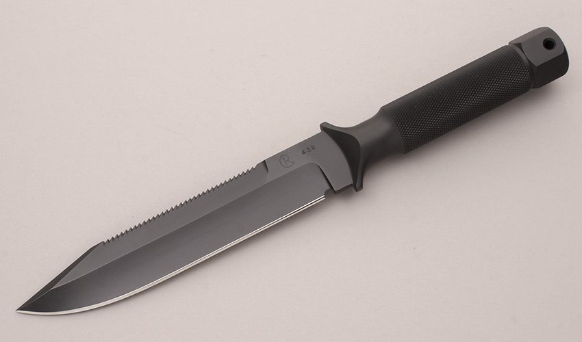 Chris Reeve Knives South Africa Mk IV with Integral A2 Steel handle material - Obverse Side - Item #KLC12166