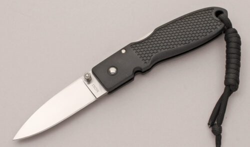 Moki Knives MK-920 Midlock Folder with Molded Zytel Handle Scales handle material - Obverse Side - Item #KLC12172