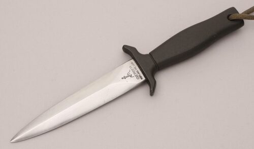 Gerber Knives Mark I with Textured Cast Aluminum Handle handle material - Obverse Side - Item #KLC12220