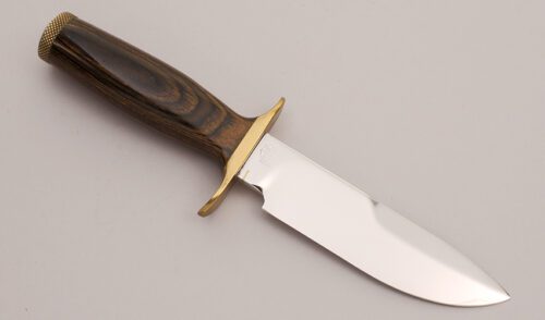 Smith & Wesson 6030 Survival Knife with Wessonwood Handle handle material - Obverse Side - Item #KLC12229