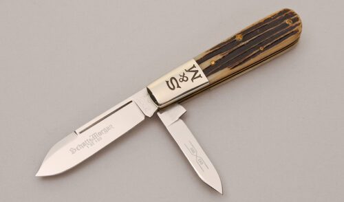 Schatt & Morgan 042269 Barlow with Jigged Bone Scales handle material - Obverse Side - Item #KLC12269