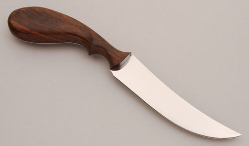 Steven Tedford Hunter with Cocobolo Wood Scales handle material - Obverse Side - Item #KLC12348