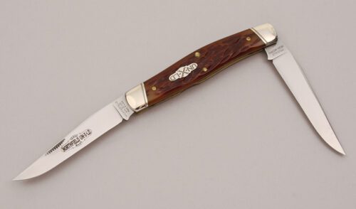 Great Eastern Cutlery 818213 Muskrat with Jigged Bone Scales handle material - Obverse Side - Item #KLC12378
