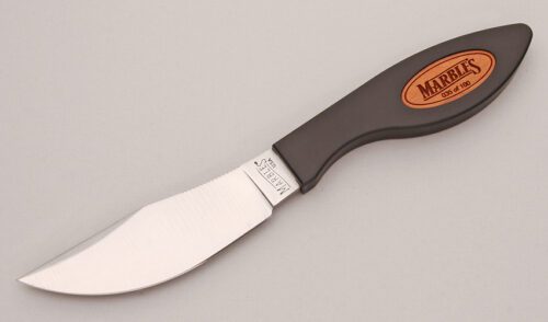 Marble's Knives Limited Edition Woodcraft with Anodized Aluminum Handle handle material - Obverse Side - Item #KLC12419