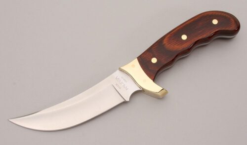 Buck Knives Kalinga with Laminated Wood Handle handle material - Obverse Side - Item #KLC12445