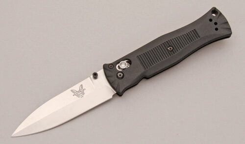 Benchmade Knives 530 Pardue Axis Lock with Grivory Handles handle material - Obverse Side - Item #KLC12473