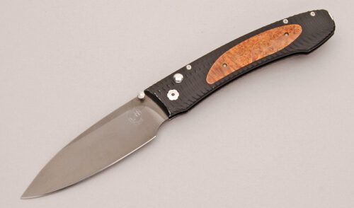 William Henry Knives E10-2 Everyday Carry with T6061 Aluminum Frame handle material - Obverse Side - Item #KLC12530