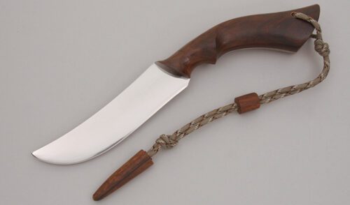 Steven Tedford Phoenix Hunter with Rosewood Handle Scales handle material - Obverse Side - Item #KLC12565