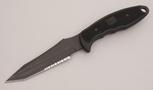 Sog Knives X-42 Recondo with F handle material - Obverse Side - Item #KLC12628