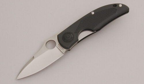 Spyderco Knives C37PBK Walker Lightweight with FRN Handle handle material - Obverse Side - Item #KLC12687