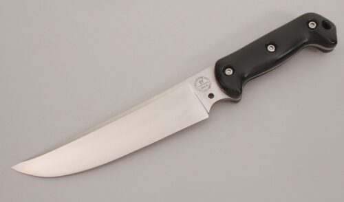 BlackJack Knives Jerry Fisk Magnum Camp Knife with Esta-Loc handle material - Obverse Side - Item #KLC12702