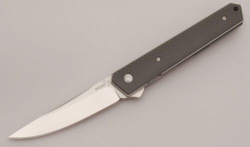 Boker Knives Burnley Kwaiken Flipper with Stainless Frame handle material - Obverse Side - Item #KLC12838