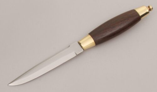 Frost Cutlery Mora Small Game Hunter with Rosewood Handle handle material - Obverse Side - Item #KLC12853